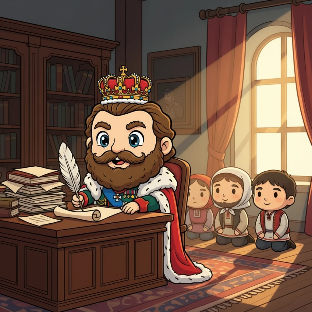 Alexander II of Russia — Отмена крепостного права