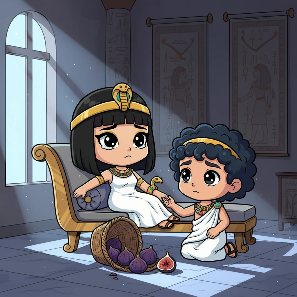 Caesarion — Смерть Клеопатры