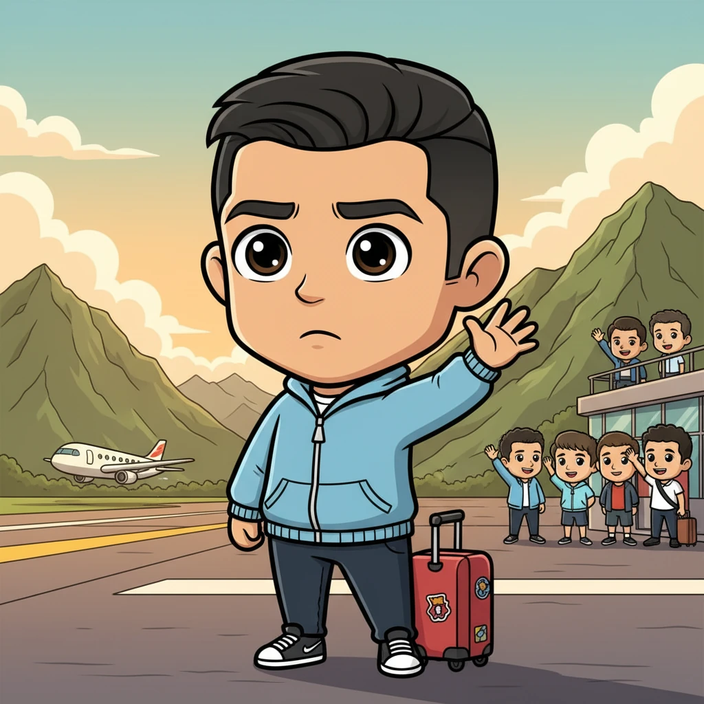 Cristiano Ronaldo — Приглашение в столицу