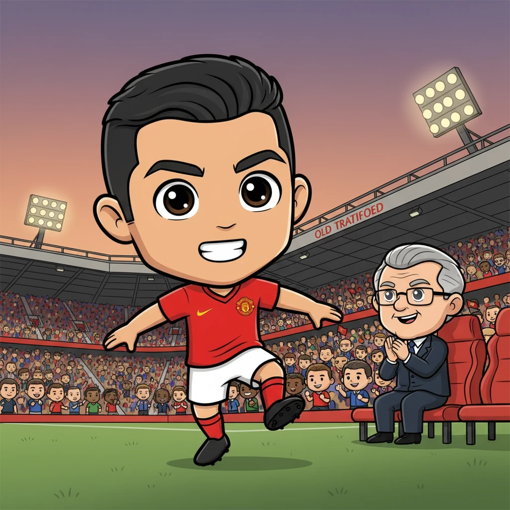 Cristiano Ronaldo — Пришествие «Красного дьявола»