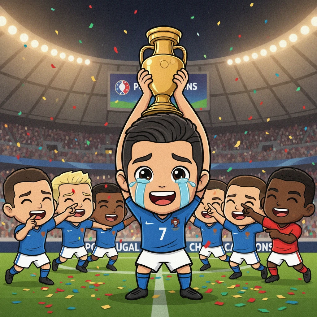 Cristiano Ronaldo — Чемпион Европы